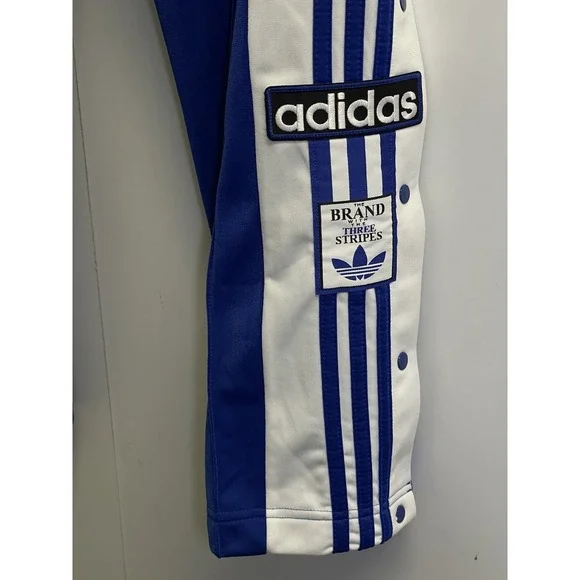 NEW ADIDAS ORIGINALS WOMENS ‎ SIZE XS ADIBREAK TREFOIL TRACK PANTS  #IP0627 BLUE - Picture 5 of 9